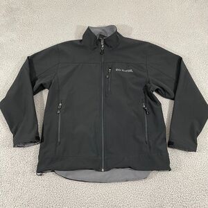 Wild Kiwi Jacket Men S‎ Black Softshell Gorpcore Outdoor Full Zip